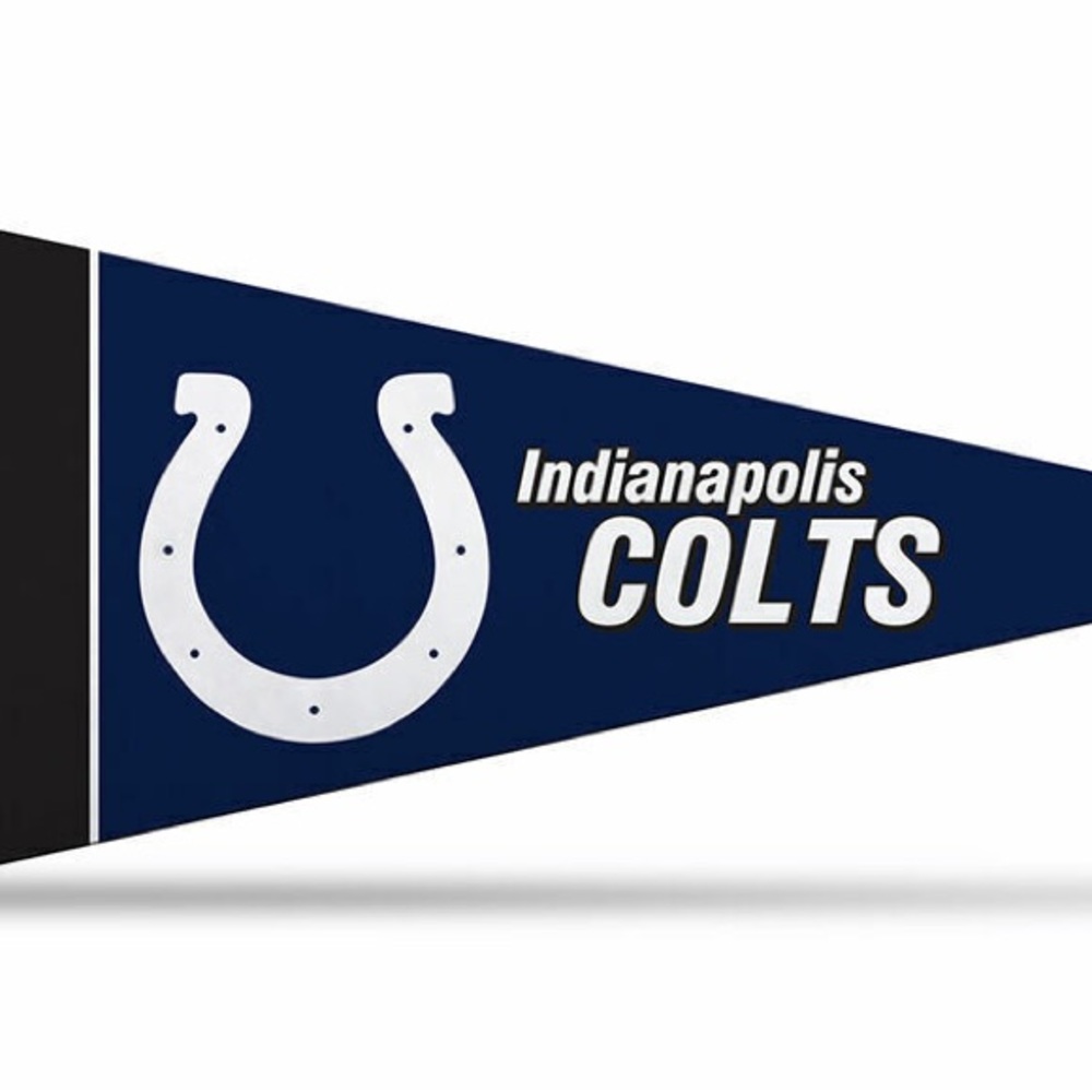 💟 5 for $25 💟 NFL Indianapolis Colts Mini Pennant Flag